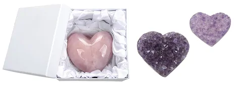 2023-03-hausmesse-rosenquarzherzen-amethystherzen