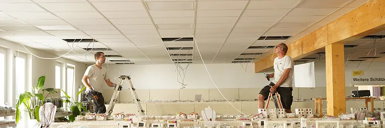Neue Beleuchtung für die Herbst-Hausmesse