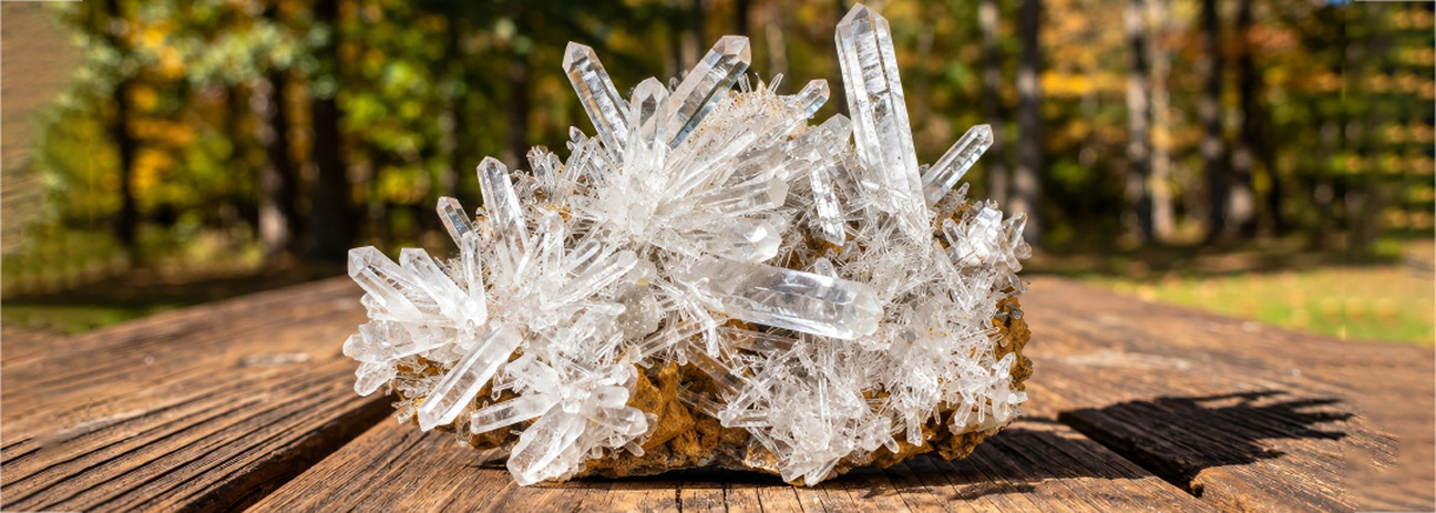 Cristal de roche de Colombie
