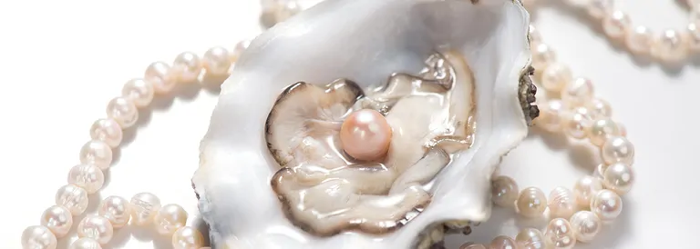 Perlen und klassischer Perlenschmuck