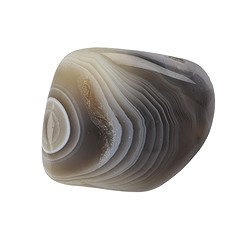 010010202 Piedras rodadas Ágata (Botswana gris), 3.0 - 4.0cm (XL) | Marco Schreier