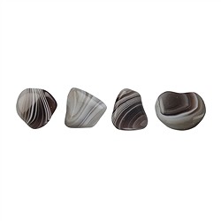 010010502 Tumbled Stones Agate (Botswana gray), 1,0 - 2,0cm (S) | Marco Schreier