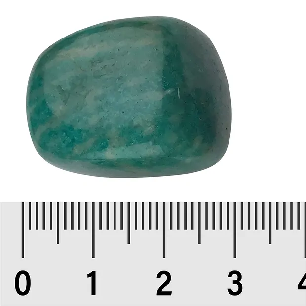 Piedras rodadas Amazonita (oscura), 3.0 - 3.8cm (XL) | Marco Schreier