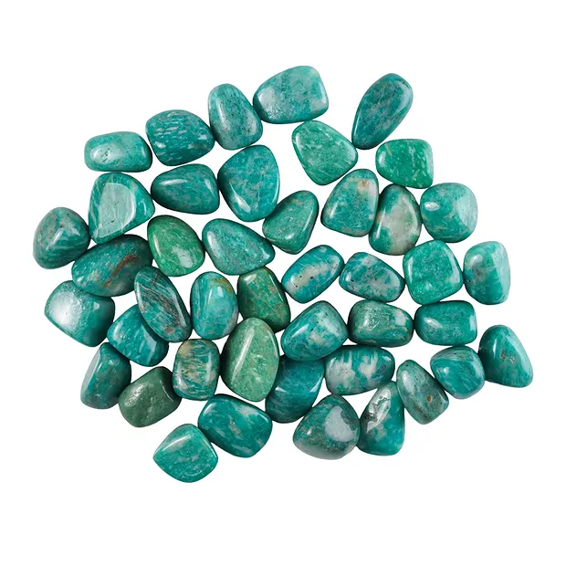 Tumbled Stones Amazonite (dark), 2,0 - 2,8cm (L) | Marco Schreier