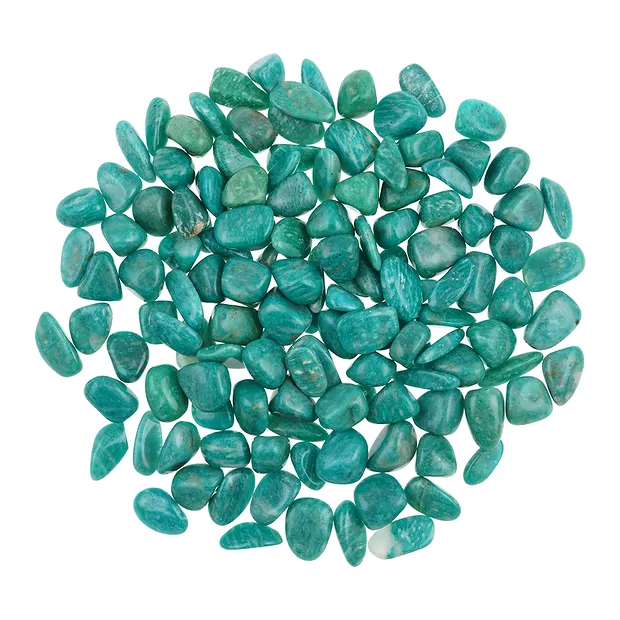 Trommelsteine Amazonit (dunkel), 1,5 - 2,0cm (M) | Marco Schreier