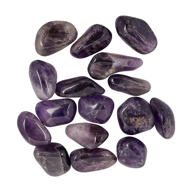 Trommelsteine Amethyst (Maraba), 3,5 - 5,0cm (XL) | Marco Schreier