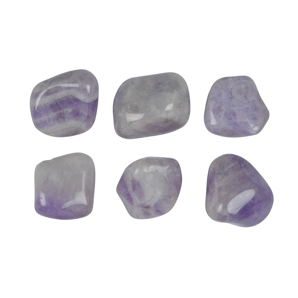 Piedras rodadas Amatista (clara), 2,5 - 4,5 cm (XL) | Marco Schreier
