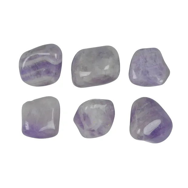 Trommelsteine Amethyst (Kapamethyst hell), 2,5 - 4,5cm (XL) | Marco Schreier