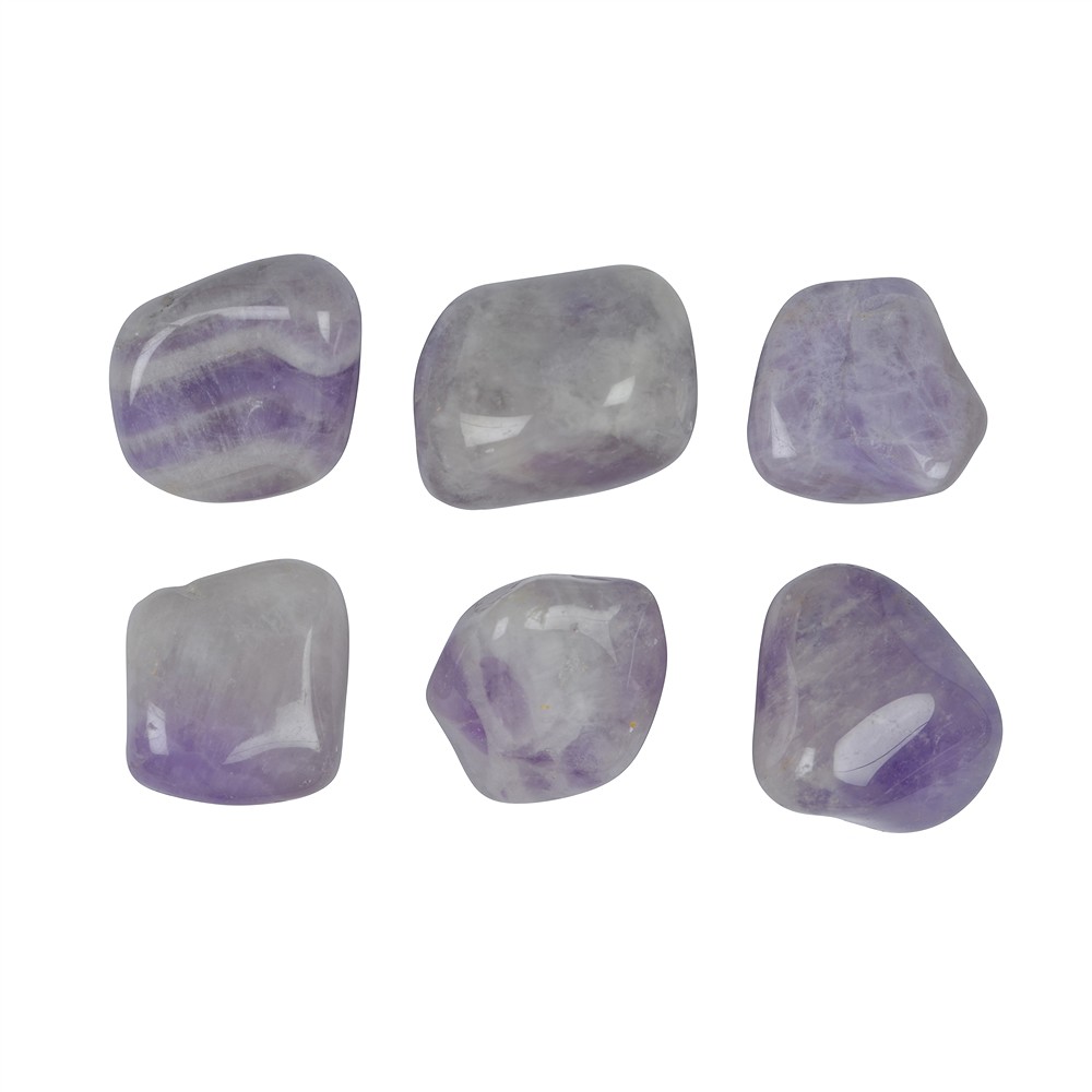 Piedras rodadas Amatista (clara), 3,0 - 4,5 cm (XL) | Marco Schreier