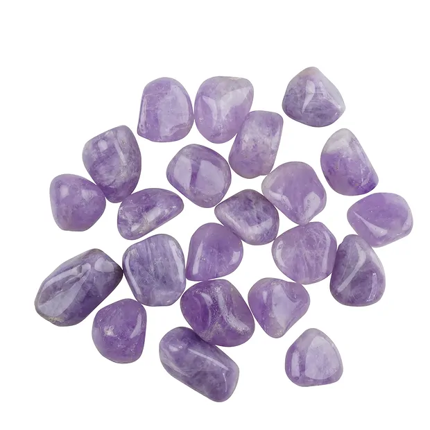 Trommelsteine Amethyst (Kapamethyst hell), 3,0 - 4,5cm (XL) | Marco Schreier
