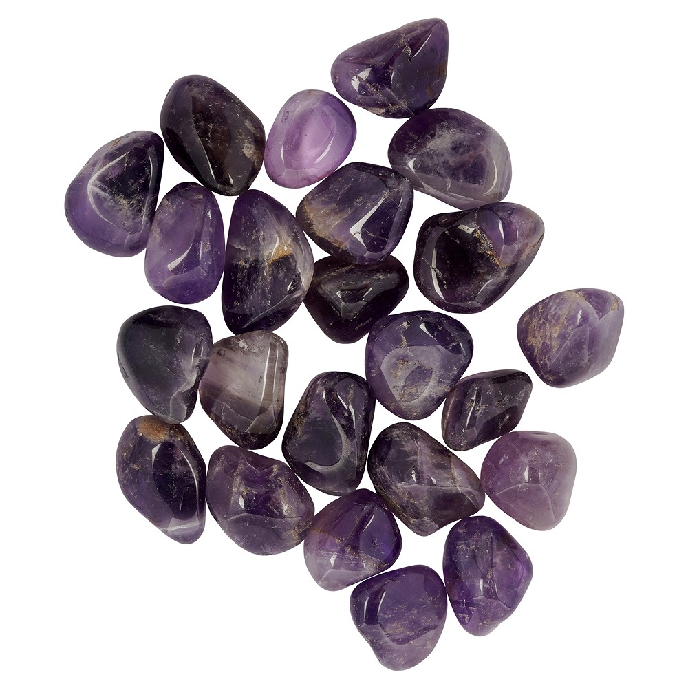 Trommelsteine Amethyst (Maraba), 3,0 - 4,5cm (L) | Marco Schreier