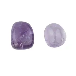 010120303 Amethyst (light) tumbled stones, 2.5 - 3.0 cm (L) | Marco Schreier