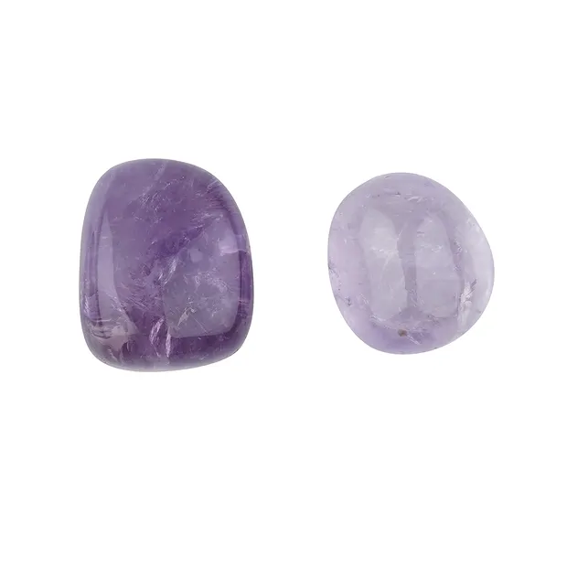 Amethyst (light) tumbled stones, 2.5 - 3.0 cm (L) | Marco Schreier