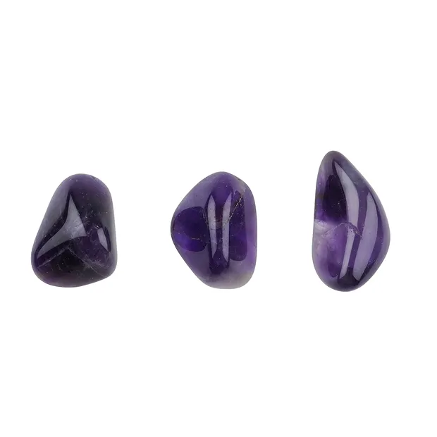 Pierres roulées d'améthyste (foncée), 2,4 – 4,2 cm (L) | Marco Schreier