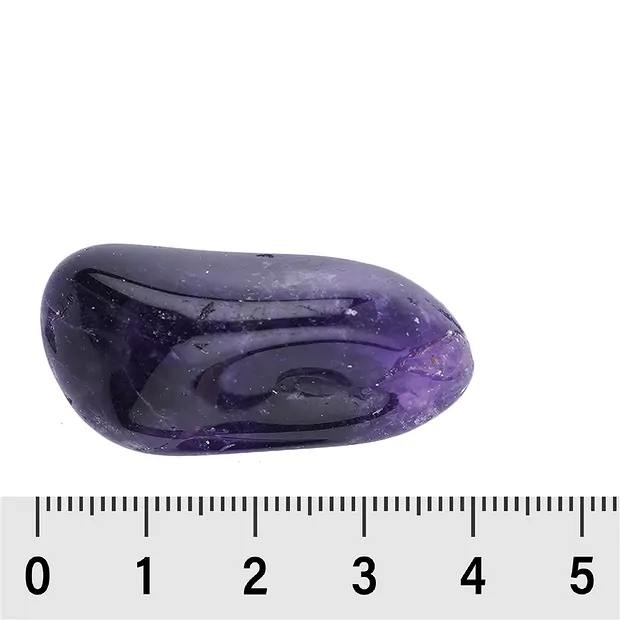 Amethyst (dark) tumbled stones, 2.3 - 3.6 cm (L) | Marco Schreier