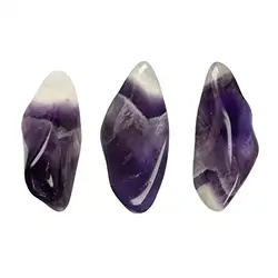 010120410 Trommelsteine Amethyst (Chevron, lang), 2,5 - 3,5cm (M) | Marco Schreier