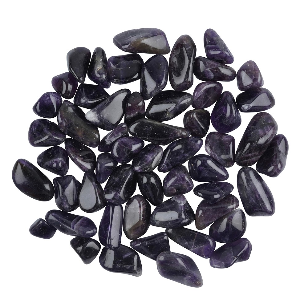Amethyst (dark) tumbled stones, 2.0 - 3.0 cm (M) | Marco Schreier