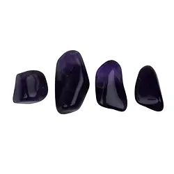 010120513 Amethyst (dark) tumbled stones, 1.8 - 2.5 cm (S) | Marco Schreier