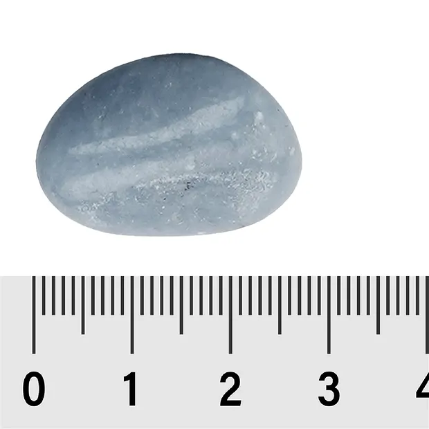 Pierres roulées Anhydrite (Angélite), 2,0 - 3,0cm (M) | Marco Schreier