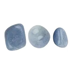 010180401 Tumbled Stones Angelite (Anhydrite), 2,0 - 3,0cm (M) | Marco Schreier