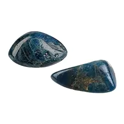 010200301 Tumbled Stones Apatite (stab.), 2,5 - 3,0cm (L) | gems, healing stones & jewelry