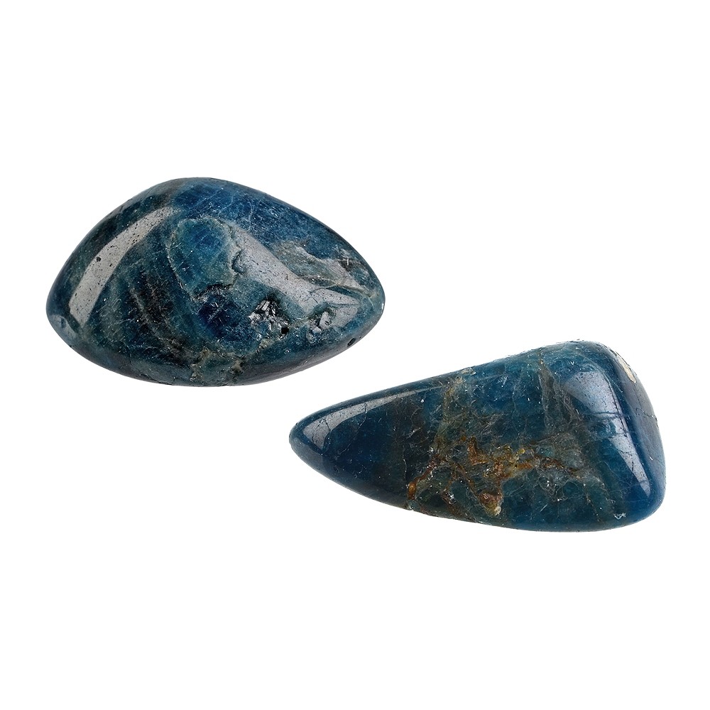 Tumbled Stones Apatite (stab.), 2,5 - 3,0cm (L) | gems, healing stones & jewelry