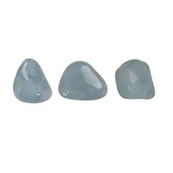010220402 Tumbled Stones Aquamarine, 2.0 - 2.5cm (M) | wholesaler gems & healing stones