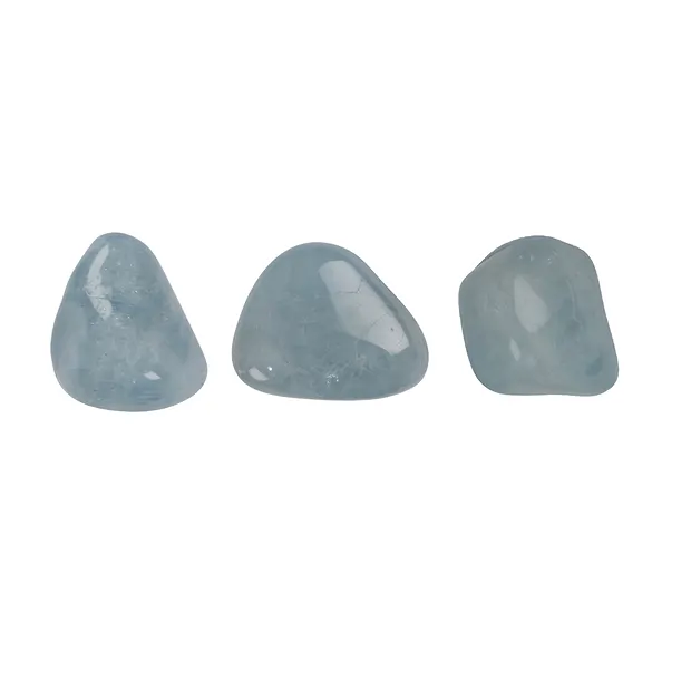 Tumbled Stones Aquamarine, 2.0 - 2.5cm (M) | wholesaler gems & healing stones