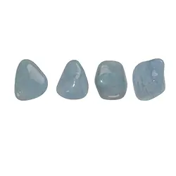 010220502 Trommelsteine Aquamarin A, 1,5 - 2,0cm (S) | GH Edelsteine, Heilsteine & Schmuck