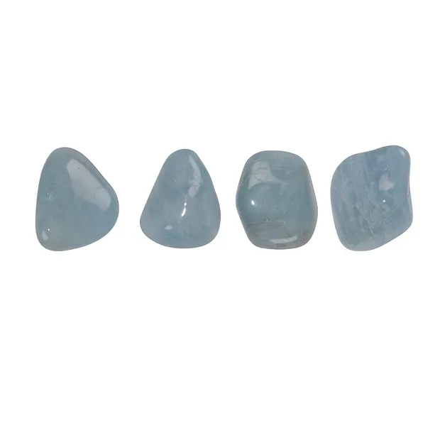 Tumbled Stone Aquamarine A, 1.5 - 2.0cm (S) | wholesaler gems & healing stones