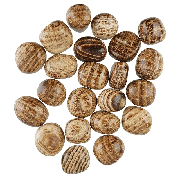 Tumbled Stones Aragonite (brown), 2,7 - 3,2cm (XL) | Marco Schreier