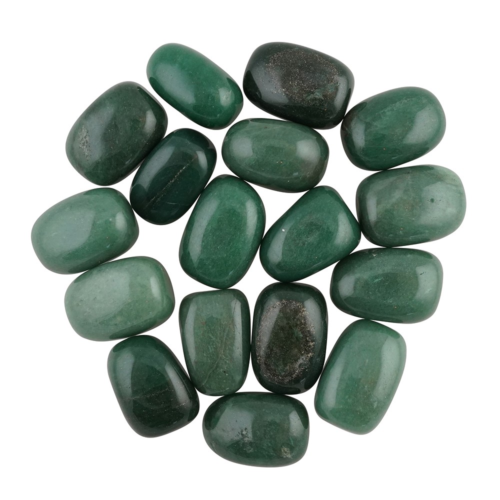 Trommelsteine Aventurin (dunkel), 3,0 - 4,0cm (XL) | Marco Schreier