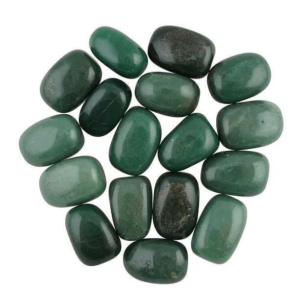 Pierres roulées Aventurine (foncée), 3,0 - 4,0cm (XL) | Marco Schreier