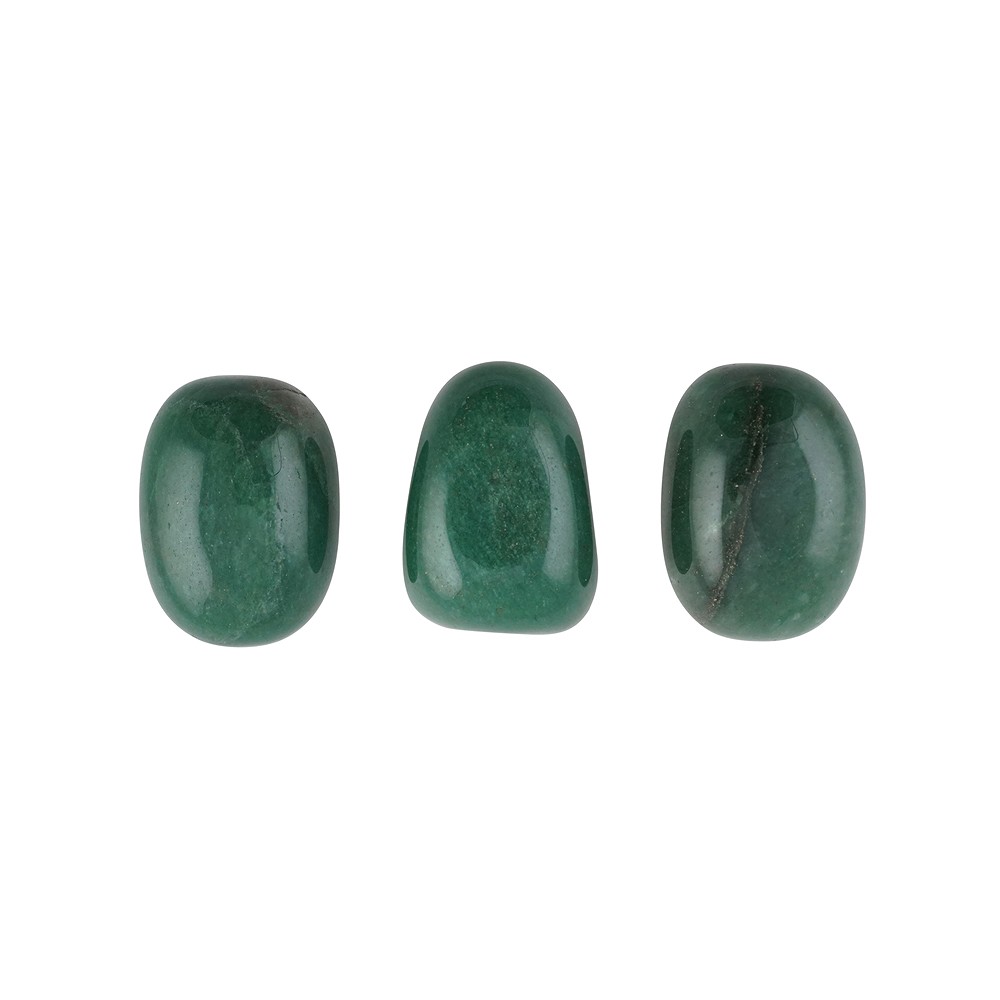 Trommelsteine Aventurin (dunkel), 3,0 - 4,0cm (XL) | Marco Schreier