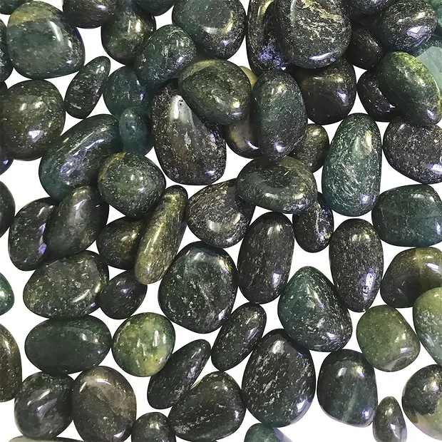 Trommelsteine Aventurin (dunkel), 0,8 - 1,5cm (B1) | Marco Schreier