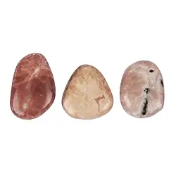 010330401 Trommelsteine Baryt, 1,8 - 2,6cm (M), flach | Edelsteine, Heilsteine & Schmuck