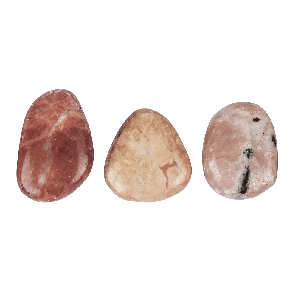 Tumbled Stones Barite, 1.8 - 2.6cm (M), flat | wholesaler gems & healing stones