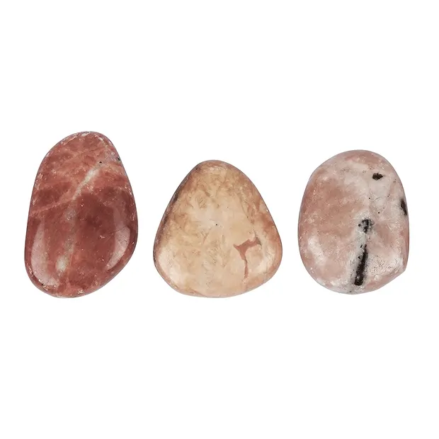 Tumbled Stones Barite, 1.8 - 2.6cm (M), flat | wholesaler gems & healing stones