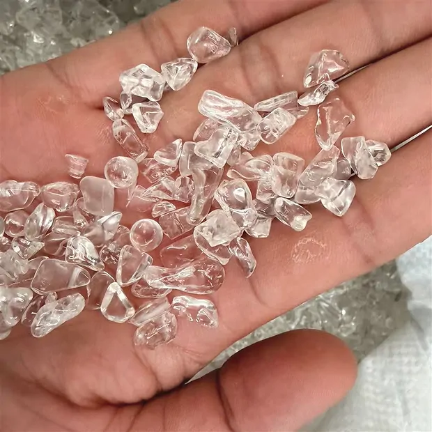 Piedras rodadas Cristal de roca extra, 0.5 - 1.0cm (B2) | Marco Schreier