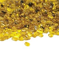 010360801 Tumbled Stone Amber (yellow), 0,3 - 0,5cm (B3) | gems, healing stones & jewelry