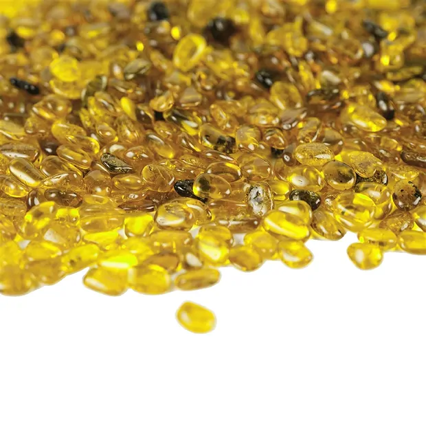 Tumbled Stone Amber (yellow), 0,3 - 0,5cm (B3) | gems, healing stones & jewelry