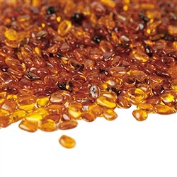 010360802 Tumbled Stone Amber (cognac), 0,3 - 0,5cm (B3) | gems, healing stones & jewelry