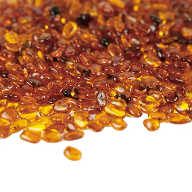 Pietra burattata Ambra (cognac), 0,3 - 0,5 cm (B3) | Marco Schreier