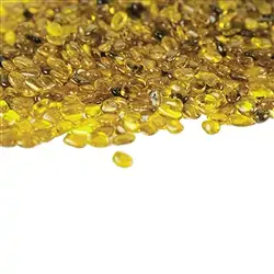 010360901 Pierres roulées Ambre (jaune), 0,2 - 0,4cm (C1) | Marco Schreier
