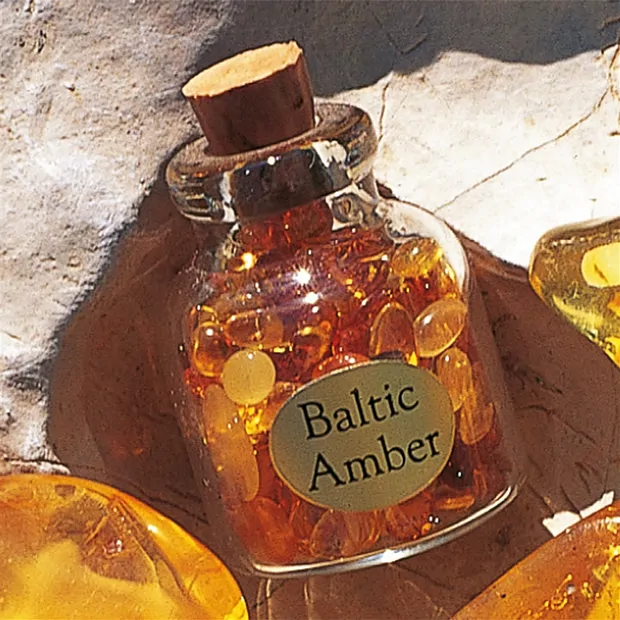 Trommelsteine Bernstein (cognac), 0,2 - 0,4cm (C1) | Marco Schreier