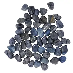 Pietre burattate quarzo blu, 2,0 - 3,0 cm (M) | Marco Schreier
