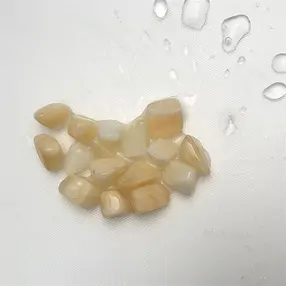 Pierres roulées en calcite (orange), 1,0 - 2,0cm (S) | Marco Schreier
