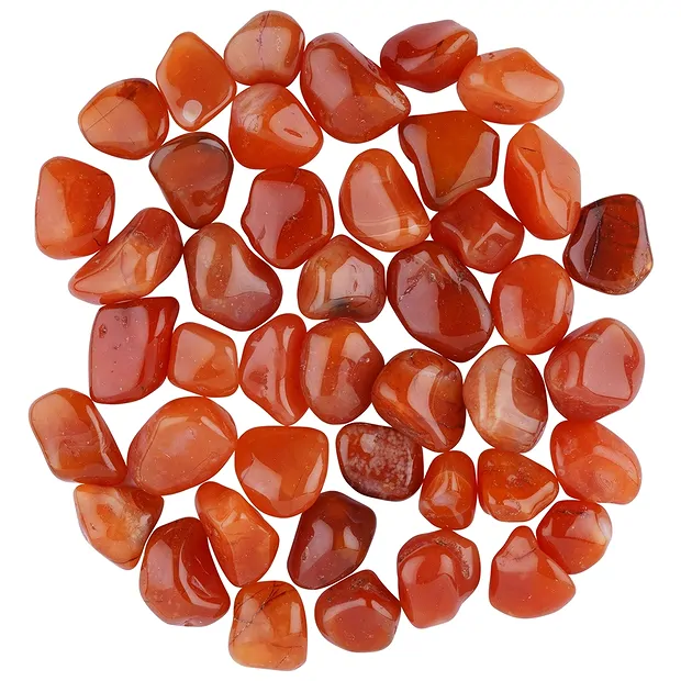 Trommelsteine Carneol, 2,5 - 3,0cm (L) | Edelsteine, Heilsteine & Schmuck-Handel