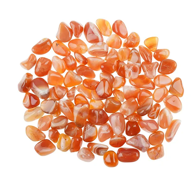 Piedras rodadas de cornalina (con vetas), 1,9 - 2,5 cm (M) | Marco Schreier