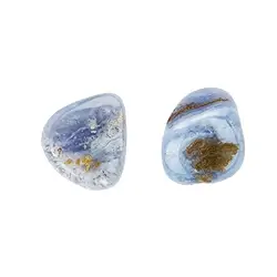 010450301 Trommelsteine Chalcedon (blau), 2,5 - 3,0cm (L) | Marco Schreier